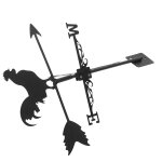 Girouette coq vintage, girouette, vent, métal, indicateur de direction pour jardin extérieur - type black ... Girouette coq vintage, girouette, vent, métal, indicateur de direction pour jardin extérieur - type black ...