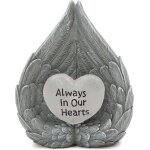 Gjfty - 11119 lampe solaire en forme d'ailes d'ange pour tombe matriau rsistant aux intempries eclairage ...