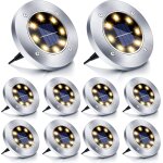 Gjfty - lampadaire solaire, 10 pezzi led solar garden light ip65 luce solare garden light imperméable ... Gjfty - lampadaire solaire, 10 pezzi led solar garden light ip65 luce solare garden light imperméable ...