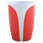 Gobelet en plastique kandy rouge msv