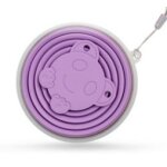 Gobelets pliants 250ml sans bpa, tasse d'eau de qualit� alimentaire, voyage en silicone r�tractable color� ...