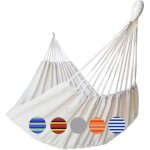 Gocan hamac 2 places hamac 2 personnes 220x150cm longueur totale 330cm charge 250kg exterieur pour jardin ...