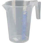 Godet de mesure, récipient polypropylène, volume : 3, 0 l Godet de mesure, récipient polypropylène, volume : 3, 0 l