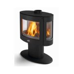 Godin - poêle à bois fonte 9kw coggia noir 388142000053 Godin - poêle à bois fonte 9kw coggia noir 388142000053