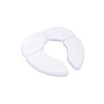 Godonnier - r�ducteur toilette pliant avec s�coche blanc enfant