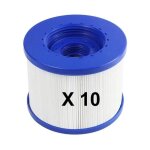 Gogoloving 10pcs cartouche filtre � vis pour spa gonflable ( pas de vis 60mm )