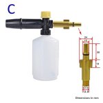 Gold canon a mousse pour lavage de voiture, buse de mousse, g�n�rateur de mousse pour daewoo hammer karcher ...