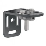 Gond portail battant - r�glable - largeur 110 mm - gris ft - platimium tirard