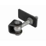 Gond de portail rglable  souder ouverture  180 - bote de 2 - m18 locinox