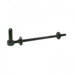 Gond de poteau traversant pour portail battant en bois - acier noir - diam�tre 16 mm torbel