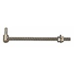 Gond � tige filet�e - pour poteaux - diam�tre gond 14 mm - zingu� torbel