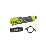 Gonfleur ryobi 4v usb lithium - 6, 9 bars - 1 batterie 2, 0ah - ri4 - 120g Gonfleur ryobi 4v usb lithium - 6, 9 bars - 1 batterie 2, 0ah - ri4 - 120g