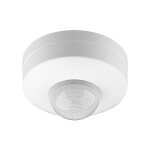 Goobay 96007 capteur infrarouge passif (pir) avec fil blanc d�tecteur de mouvement