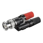 Goobay - adaptateur audio - bnc mle pour prise banane femelle