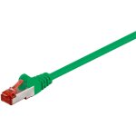 Goobay - cat 6 c�ble patch, s / ftp (pimf), vert, 0, 15 m, conducteur en cuivre (cu), gaine de c�ble ...