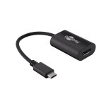 Goobay usb / displayport adaptateur [1x usb - c? m�le - 1x displayport femelle] noir