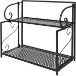Gothicana by emp2 niveaux etagère a epices en métal support pour plantes, support a epices pliable pour ... Gothicana by emp2 niveaux etagère a epices en métal support pour plantes, support a epices pliable pour ...