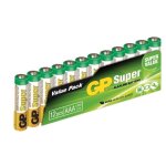 Gp batteries piles super alcalines - gp 24a - s12 / lr03 / aaa - flim de 12 piles