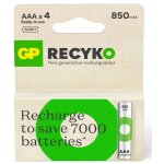 Gp batteries recyko pro gprck85aaa099c4 pile domestique batterie rechargeable aaa hybrides nickel - m�tal ...