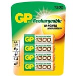 Gp - blister de 4 piles rechargeables aa - 1300 mah nimh Gp - blister de 4 piles rechargeables aa - 1300 mah nimh