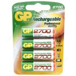 Gp - blister de 4 piles rechargeables aa - 2700 mah nimh Gp - blister de 4 piles rechargeables aa - 2700 mah nimh