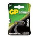 Gp cr123 blister de 1 pile Gp cr123 blister de 1 pile