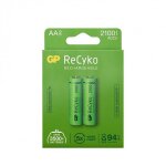 Gp recyko lr6 / aa 2100mah - pack de 2 accus rechargeables nimh Gp recyko lr6 / aa 2100mah - pack de 2 accus rechargeables nimh