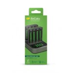 Gp recyko m451 usb - 2 chargeurs rapide 2 - 4 heures + 8 accus lr6 / aa 2600mah + station d'accueil double ...