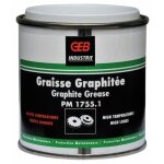 Graisse graphit�e - lubrification s�che - boite de 350 gr geb