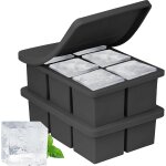 Grand bac a glacons - 2 bacs a glacons en silicone pour whisky - machine a glacons geante pour cocktails ... Grand bac a glacons - 2 bacs a glacons en silicone pour whisky - machine a glacons geante pour cocktails ...