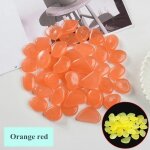 Grand pochoir fluorescent qui brille dans la nuit, 100 pices, pierres prcieuses de charbon pour aquarium, ...