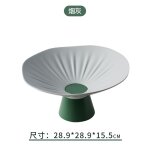 Grande assiette de fruits cr�ative, ornements de style nordique, salon, table basse, collation, maison ...