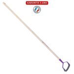 Grattoir lame de 14 cm, manche 130cm - framboisine