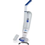 Gre - nettoyeur de fond a batterie pour spas et piscines hors - sol - equipe d'un filtre a cartouche