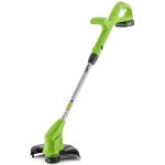 Greenworks taille - bordure avec batterie 24 v 2ah g24lt30 2101207ua