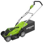 Greenworks tondeuse � gazon sans batterie 40 v g40lm35 2501907