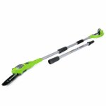 Greenworks tools 2000107 elagueuse sur perche sans fil lithium - ion 24 v