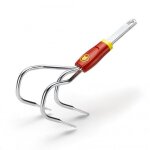 Griffe - extirpateur 3 dents spatules outils wolf bem 10 cm (manche interchangeable) - multistar