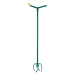 Griffe de jardinage à rotation en acier - outil de jardin utilisation debout pour bêcher et désherber ... Griffe de jardinage à rotation en acier - outil de jardin utilisation debout pour bêcher et désherber ...
