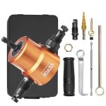 Grignoteuse de tle - vevor - grignoteuse de tle coupe - plaque de perceuse electrique double tte mtaux ...