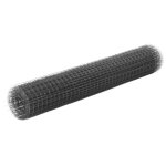 Grillage acier et revtement en pvc 25 x 1 m carr vert