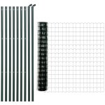 Grillage rouleau soud - maille 7, 3l x 6, 3l cm - hauteur 2 m - longueur 10 m - poteaux, jambes de force ...