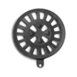 Grille  cendres pour poles  chemine queen de jydepejsen - fonte - dimensions d'encastrement parfaitement ...