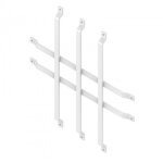 Grille de dfense pour hublot rond - blanc tirard