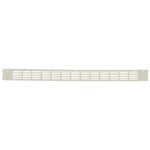 Grille d'entr�e d'air acoustique plate blanche - 375 x 30 mm - type 488 renson