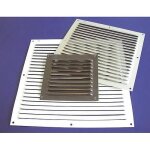 Grilles estamp�es en alu avec moustiquaire - 200x200 renson