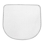 Grille metallique pour friteuse a air, grille pour aliments, filet de four, grille de cuisson pour four, ...