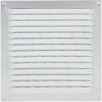 Grille � persienne 436 renson 500 x 500 mm - anodis� argent - 45005001