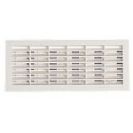 Grille de ventilation 112x318mm, � visser ou � coller, 155cm2 - fb201 nicoll