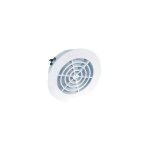 Grille de ventilation � encastrer a�ration int�rieur pour tubes pvc Ø 80 blanc - nicoll - 1gatm80
